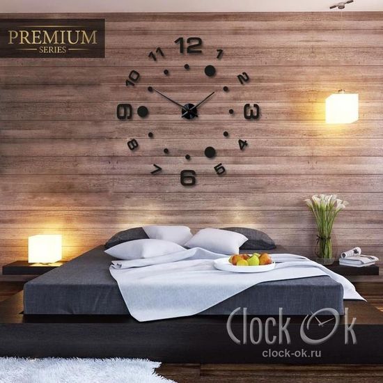 Настенные 3D часы Radius