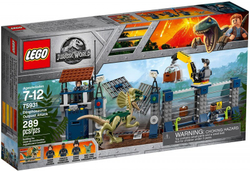 LEGO Jurassic World: Нападение Дилофозавра на сторожевой пост 75931 — Dilophosaurus Outpost Attack — Лего Мир Юрского периода