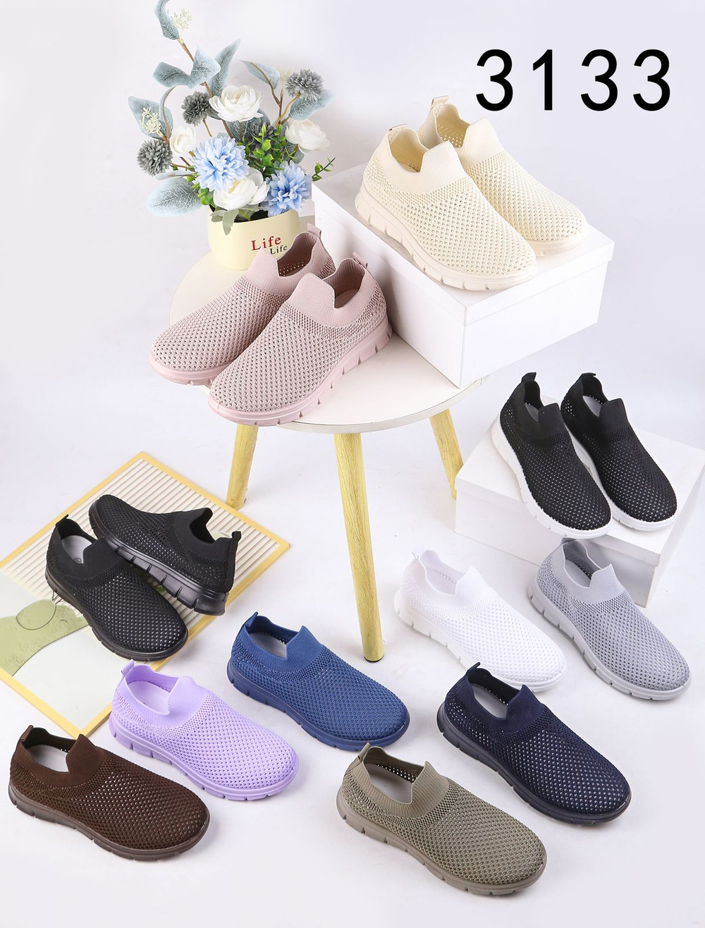 Кеды по 10 пар (36-41)р. / 3133