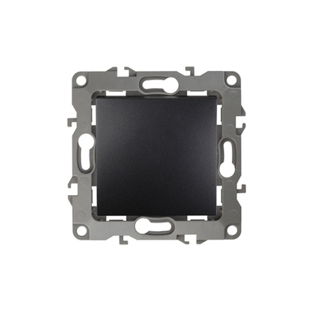 12-1103-05 ЭРА Переключатель, 10АХ-250В, IP20, Эра12, антрацит