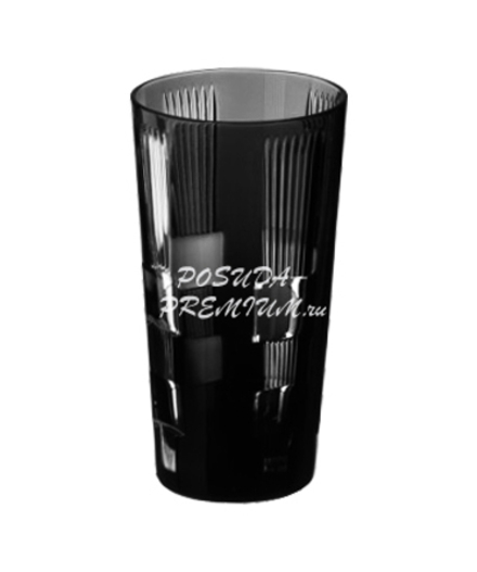 Ajka Crystal Хрустальный стакан Retro Black 290мл