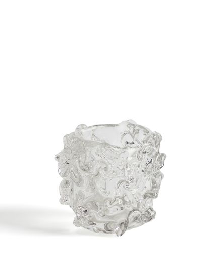 Ваза Vorma из прозрачного стекла Ø17,5 см