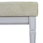 Банкетка Мебелик Мариус М 96 ясень, без патины, LOFTY IVORY