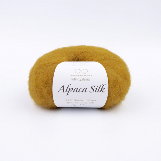 Infinity Design Alpaca Silk  (2035/Охра)