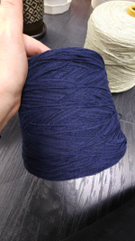 Итальянская бобинная пряжа 100% Хлопок лента Monticolor Spa NIRVANA 340 м/100 гр