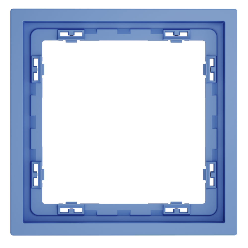 Рамка пластиковая VOLTUM S70 на 1 пост, (деним)