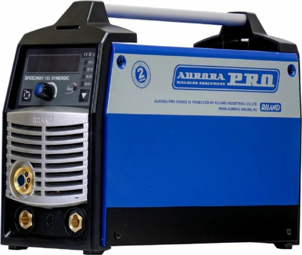 Сварочный полуавтомат AURORA SPEEDWAY 180 SYNERGIC  многофункциональный (MIG/MAG, MMA, TIG DC) 19214