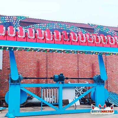 Аттракцион скамейка «Небесный полет», 16 мест,  10×2×4 м