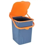 Контейнер для мусора ПУРО 18л Оранжевый 0,35,295х0,345м (комплект 8 шт)
