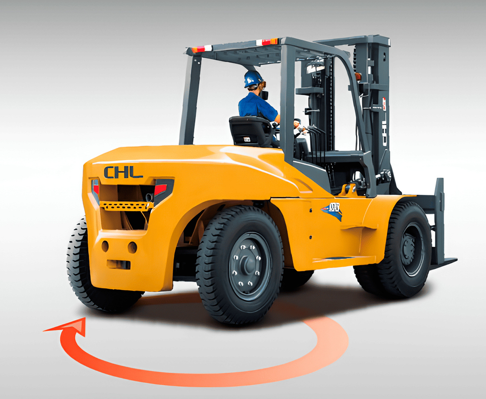 Вилочный дизельный погрузчик CHL 10,0 т с японск. двигателем