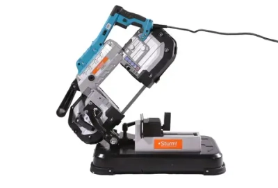 Ленточная пила по металлу, дереву 1400Вт, обороты 0-290об/мин, 6 скоростей, длина полотна 1141мм, подсветка, кабель 4м, станина Sturm!