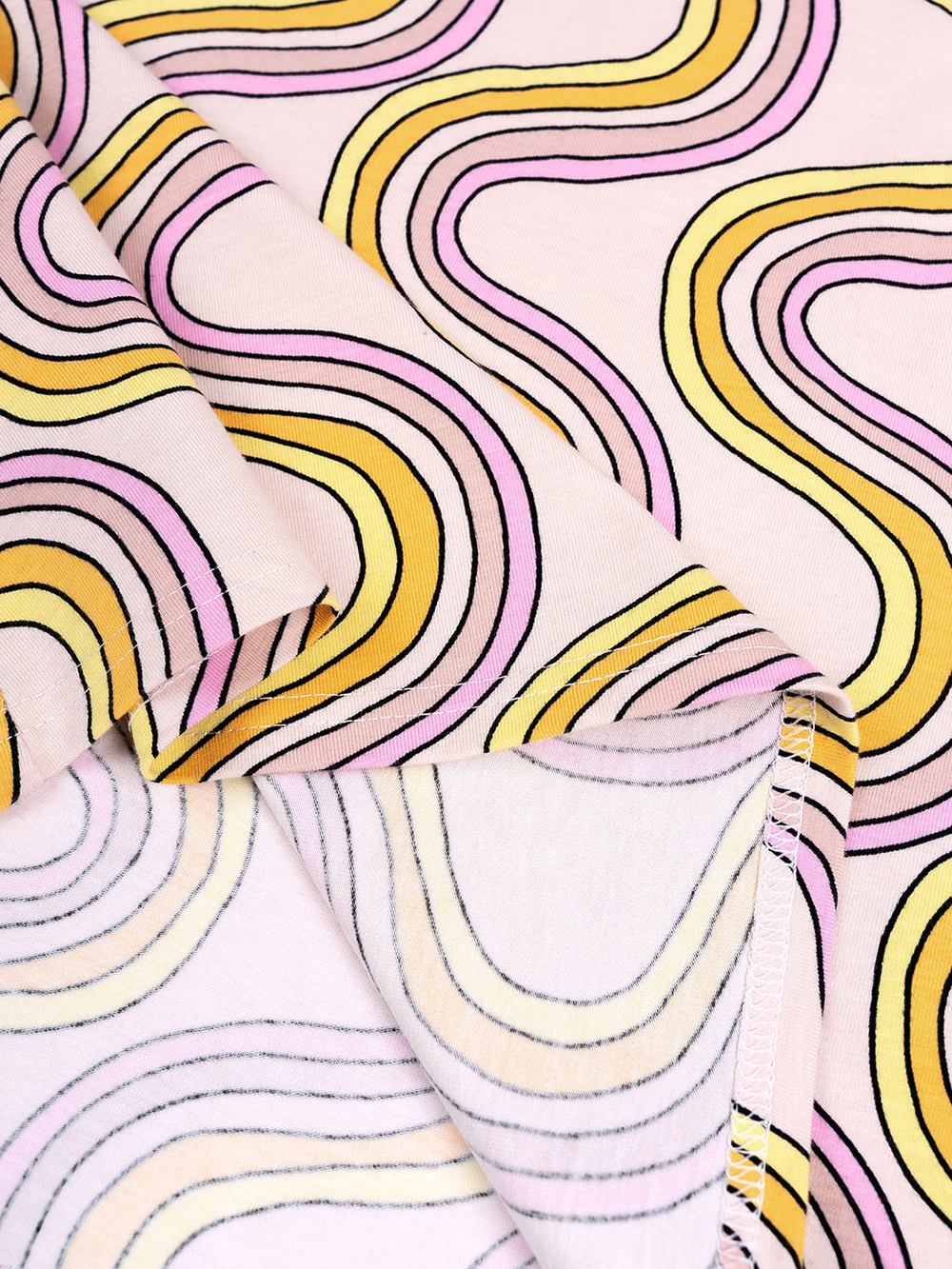 Платье трапеция Mjölk Радуга, с коротким рукавом