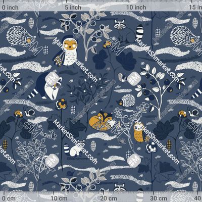 Лесные животные by Anna Soboleva 326 DPI