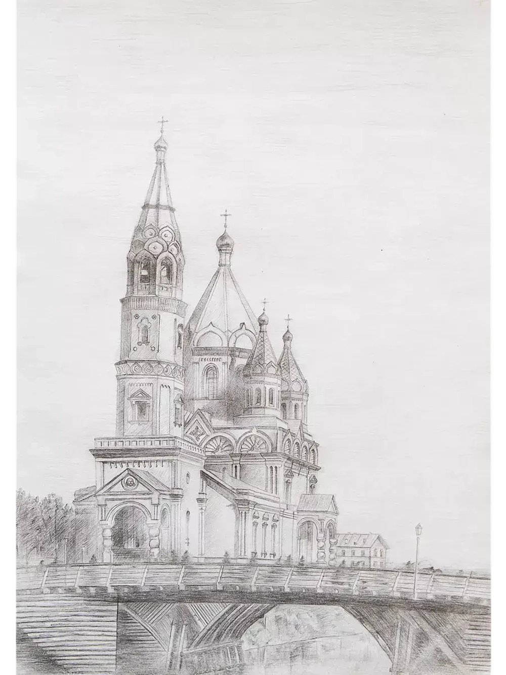 Графика Церковь Мирония Д.Парм