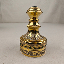 Печать для руководителя "Герб России" с синим фианитом