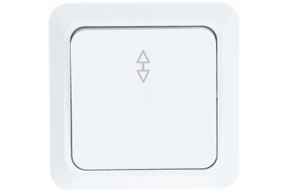 Выключатель 1кл прох бел Олимп ОП 10А 220В (О0025) (1/10/100)