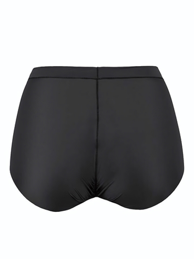 Трусики-слипы с завышенной линией талии Sweet Contour (Размер: M) (Цвет: черный)