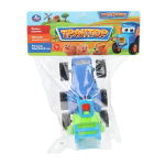 Каталка "Синий трактор" с прицепом, в пакет 1709A018-R1 (Умка)