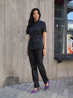 Костюм медицинский женский | Бл-334+Б-110 клеон премиум