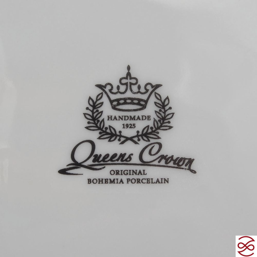 Блюдо квадратное Queen's Crown Aristokrat Охота бежевая 30*25 см