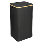 Корзина для белья neat tall, 41х35х74 см, черная