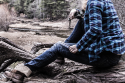 Туристический нож Legion AUS-8 Black Titanium