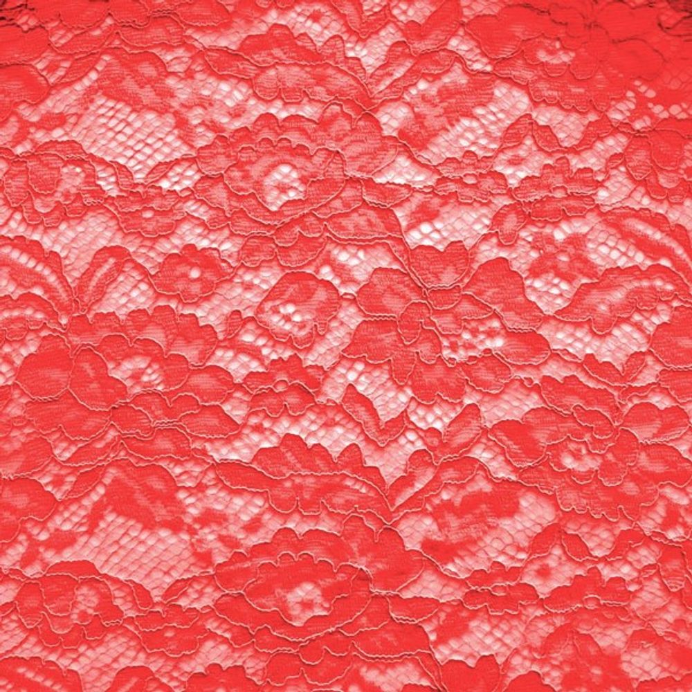 Кружевное полотно, 130 гр/м2, 150 см, т.красный