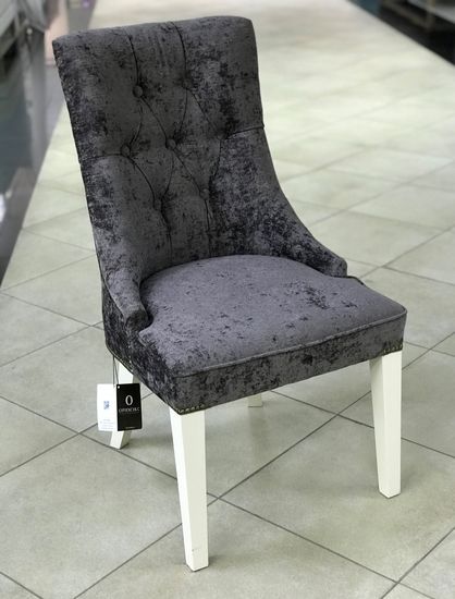 Стул Давос (дуб/тон 344/ткань Velvet Lux 18)