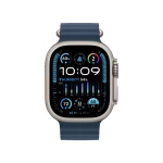 Apple Watch Ultra 2, 49 мм, корпус из титана, ремешок Ocean синего цвета