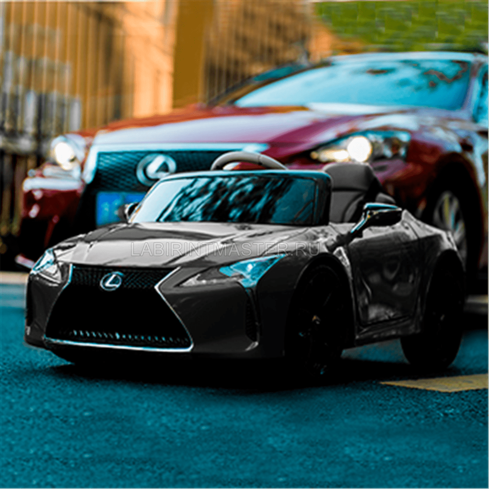 Детский электромобиль "Lexus LC500" JE1618 12V,черный