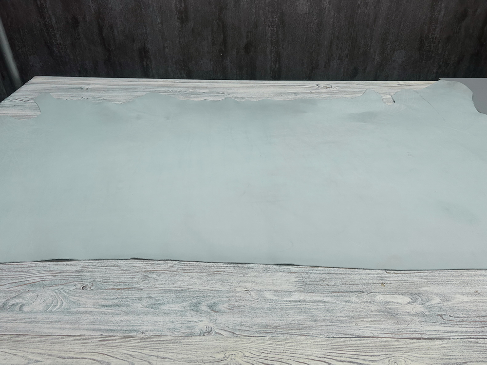 Фото кожи целиком Наполи цв. Голубой / Napoli light Blue