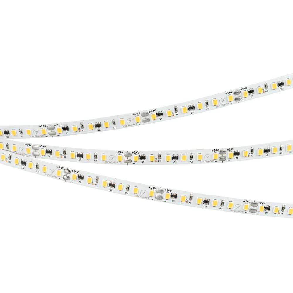 Светодиодная лента IC-A120-8mm 24V Warm3000 (9.6 W/m, IP20, 2835, 10m) (Arlight, стабилизированная) 037964