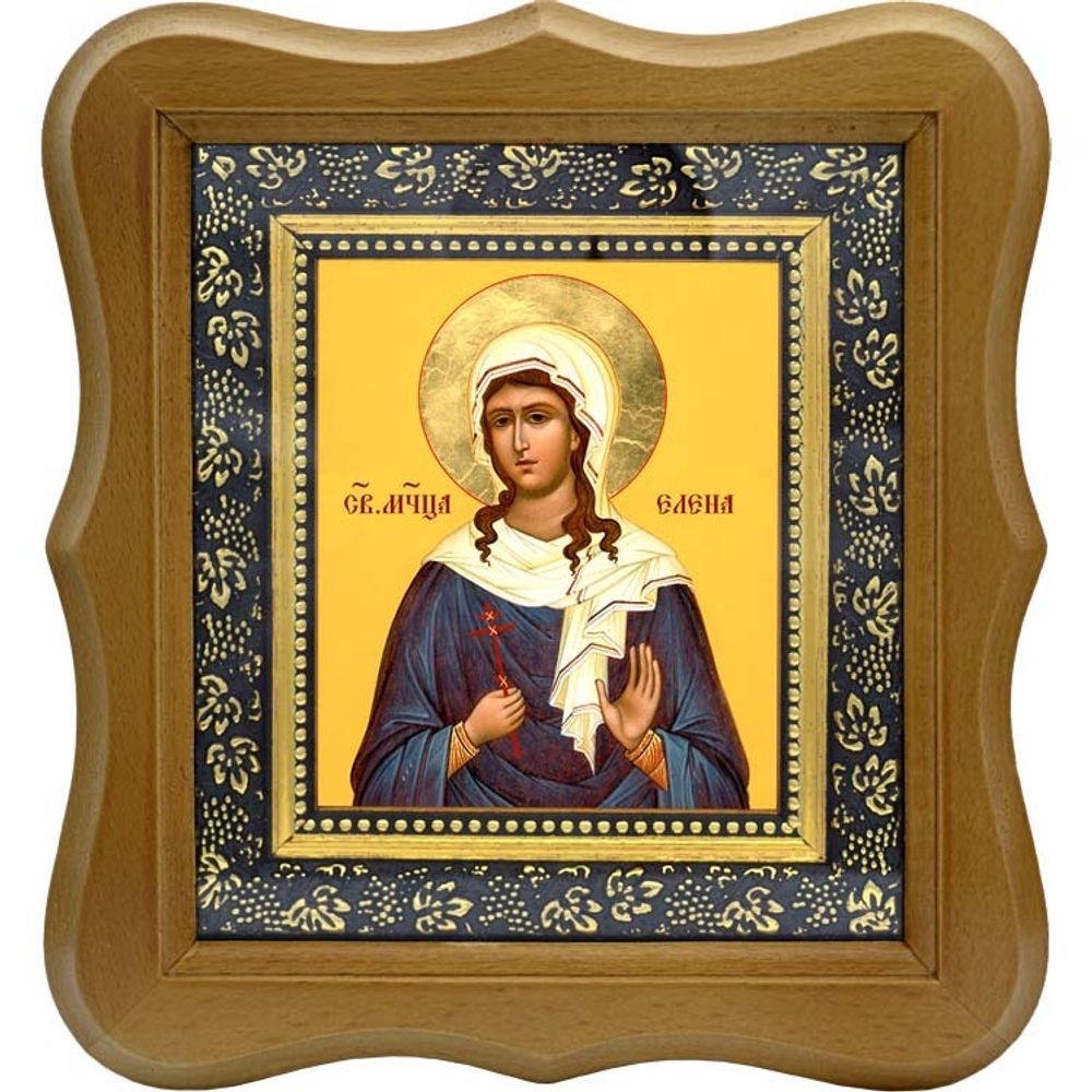 Елена мученица, дочь апостола Алфея. Икона на холсте.
