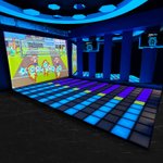 Интерактивный светодиодный пол с проектором «Арена Pixel Battle Plus» 187 шт