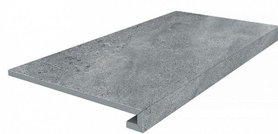 Фронтальная ступень Про Матрикс DD602300R/GCF серый темный обрезной