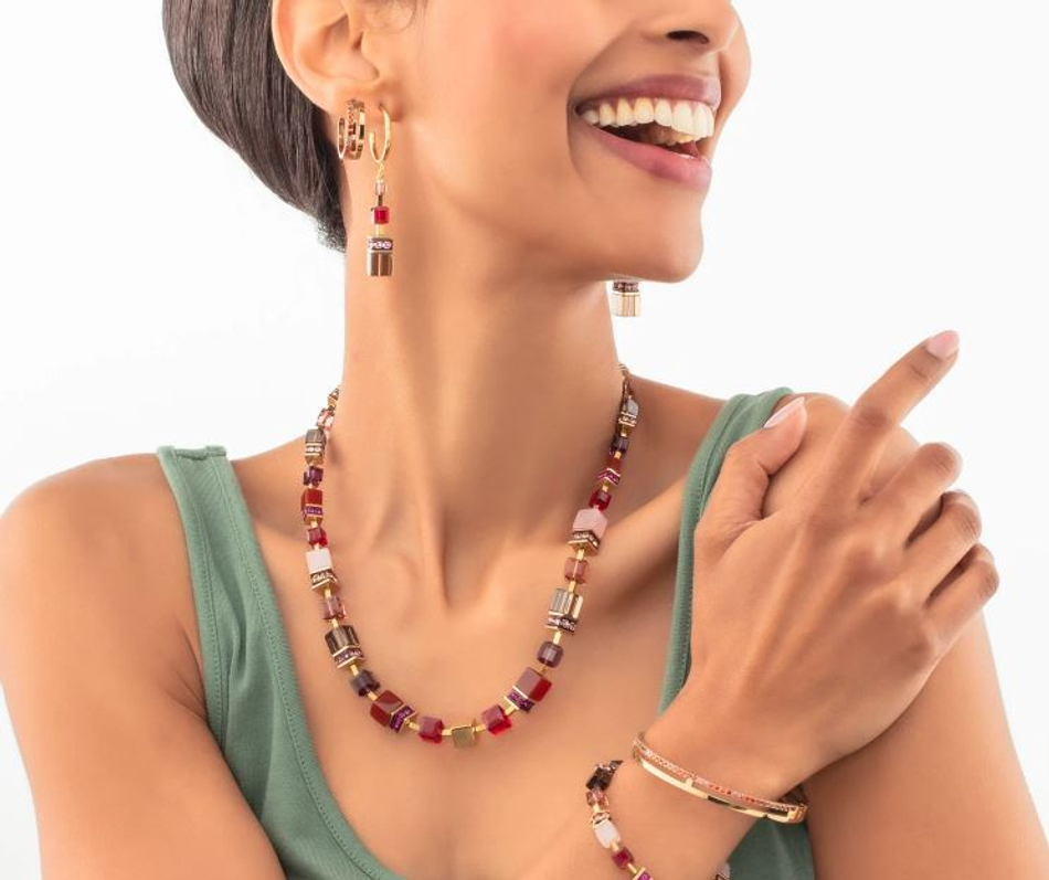 Серьги Coeur de Lion Red-Gold 0136/21-0316