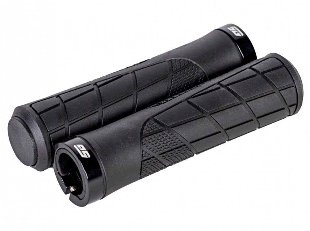 Грипсы STG HL-G316, 135 мм, Lock-On, черный