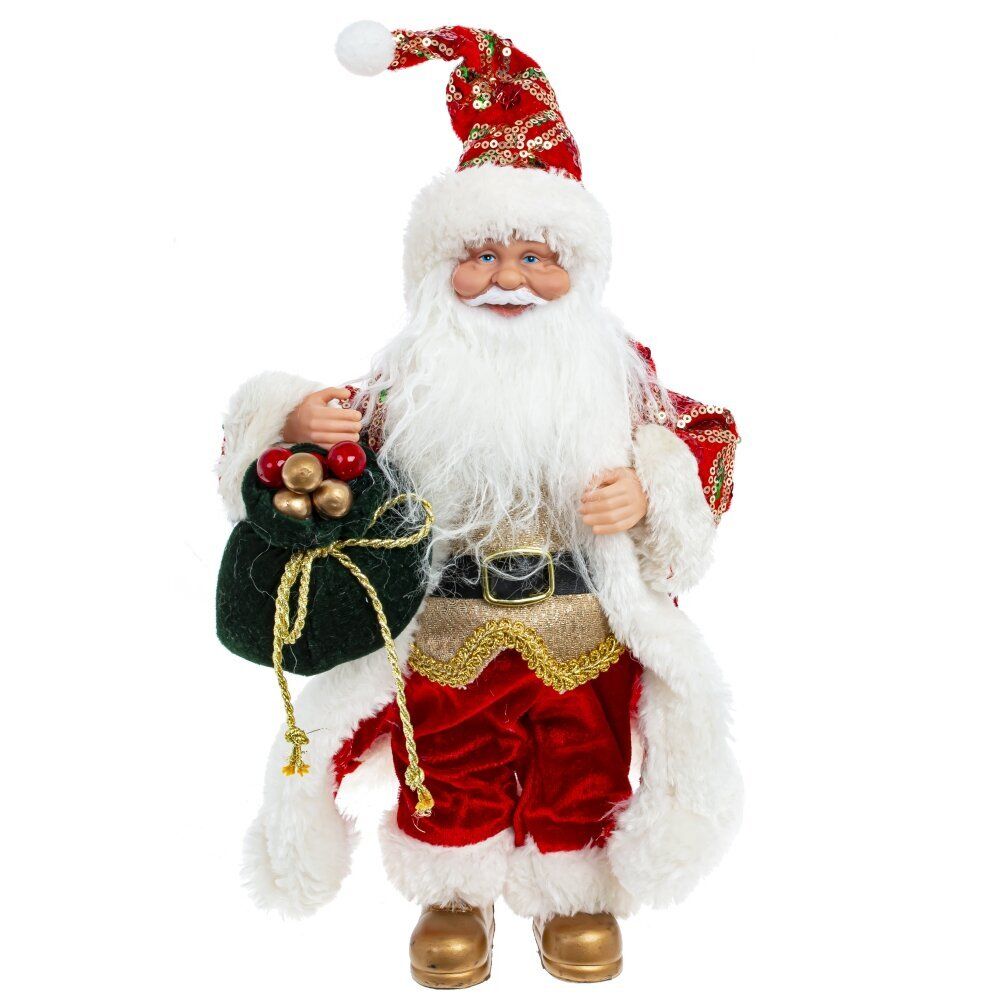 GAEM Дед Мороз,, L20 W13 H42/32 см