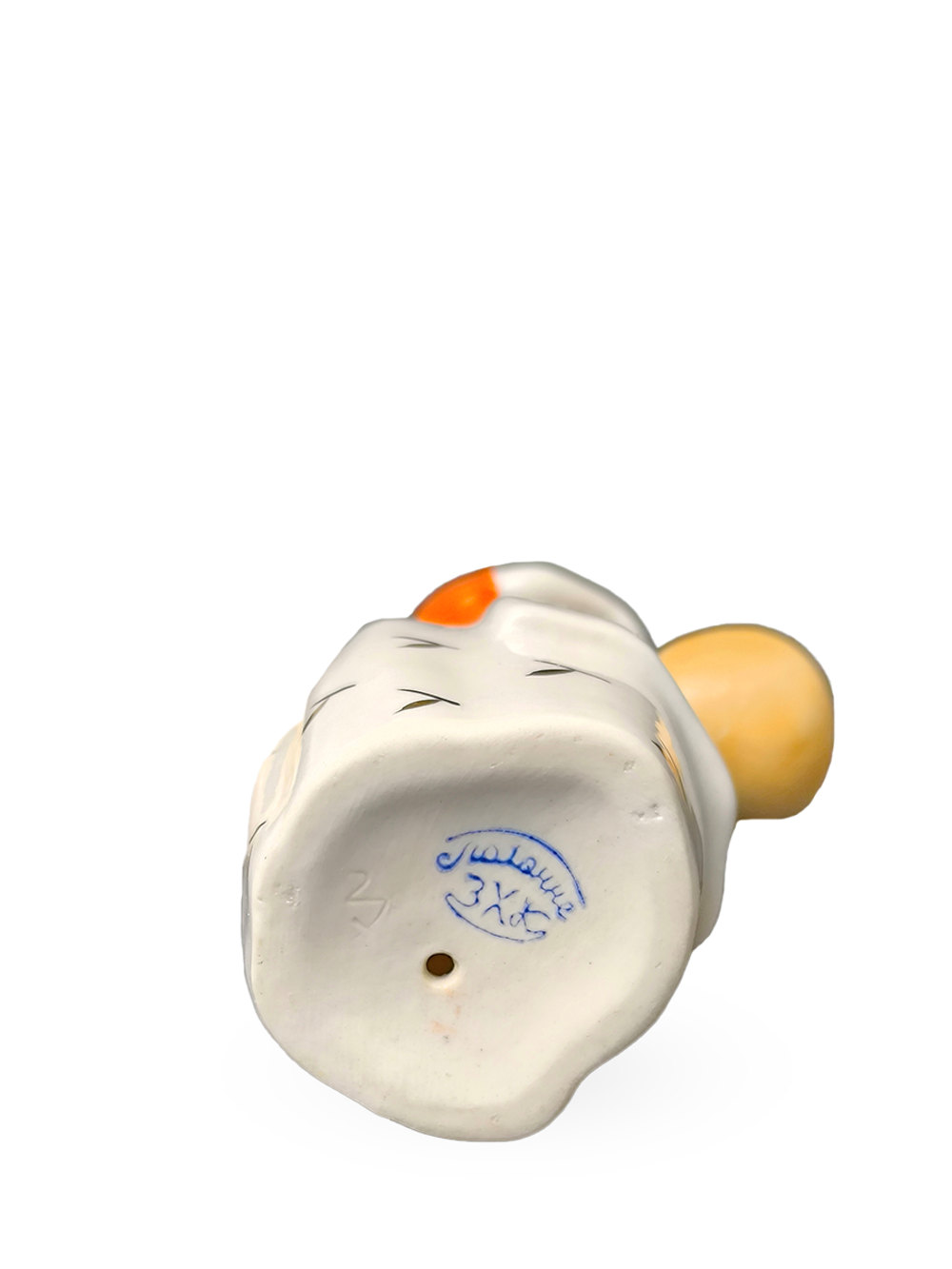 Фарфоровая статуэтка "Девушка с грибами" (Полонное ЗХК)