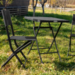 Набор мебели Ola Dom складной  арт.ЭП 873147 антрацит,