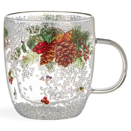 КРУЖКА С ДВОЙНЫМИ СТЕНКАМИ "CELEBRATION" 410 МЛ