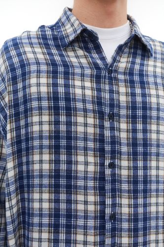 Рубашка мужская VOTUS градиент (синий)