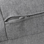 Диван угловой 6-местный с оттоманкой - IKEA KIVIK/КИВИК ИКЕА, серый