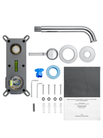 Смеситель для раковины встраиваемый WONZON & WOGHAND TOR, Хром (WW-88869073-CR)