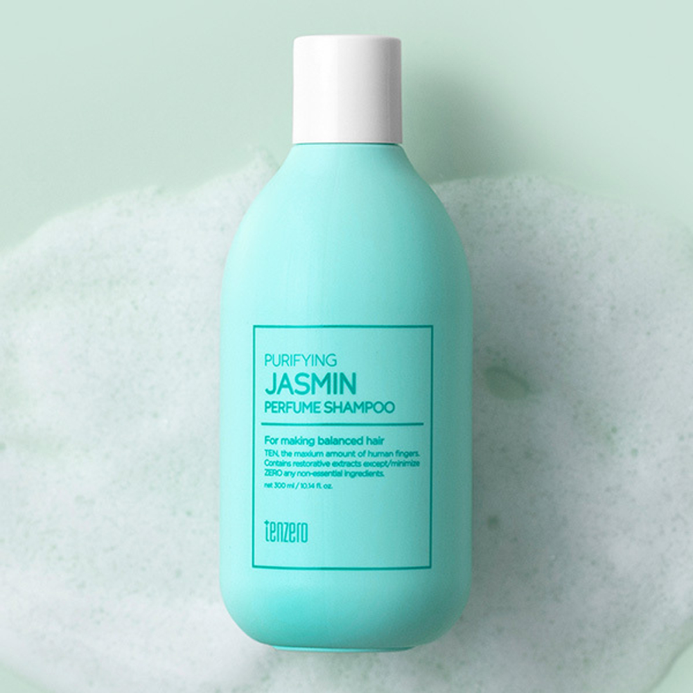 Парфюмированный шампунь с ароматом Жасмина Tenzero Purifying Jasmin Perfume Shampoo 300мл