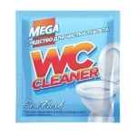 Порошок для чистки туалета с антимикробным эффектом MEGA WC Cleaner Sea Fresh 130 г