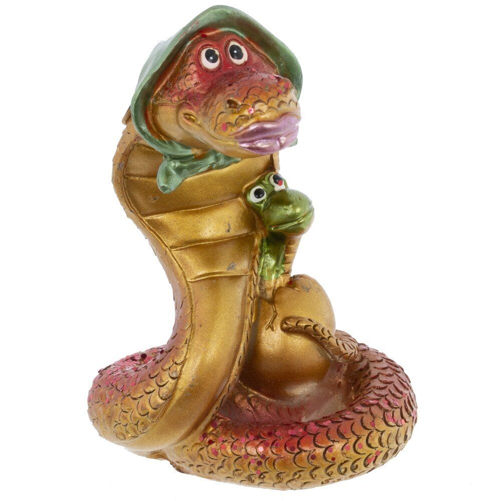 GAEM Фигурка декоративная "Змейка", L6,5 W7 H9,5 см, 3в.