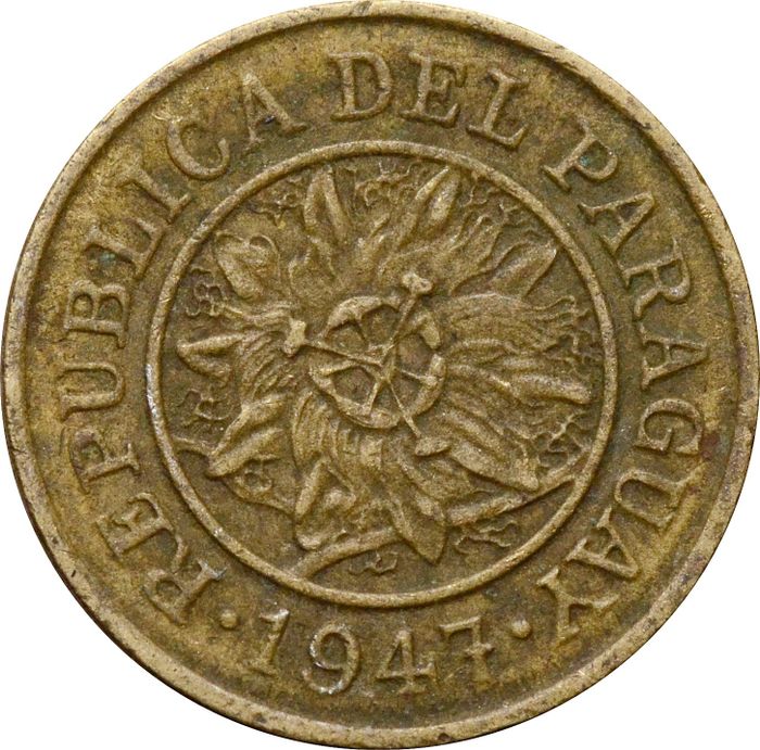 5 сентимо 1947 Парагвай