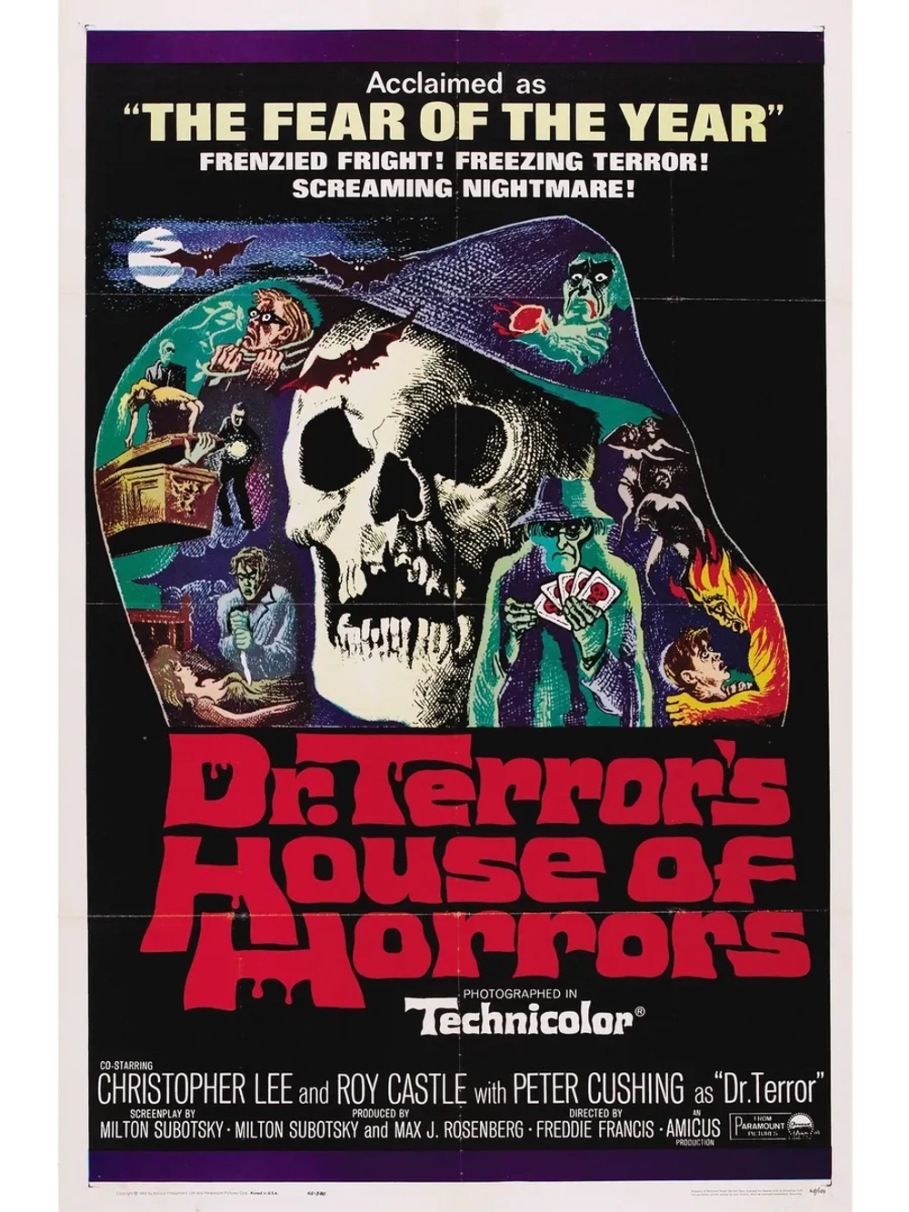 Дом ужасов доктора Террора (1965) (DVD-R)