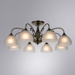 Люстра на штанге Arte Lamp A3037PL-8AB